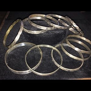 Mexican Silver Bangles